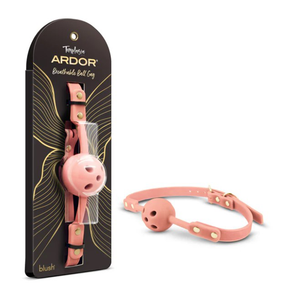 Blush Temptasia Ardor Breathable Ball Gag — Pink - BL-55550