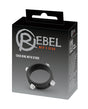 Rebel Cock Ring w/Studs - Black by Rebel