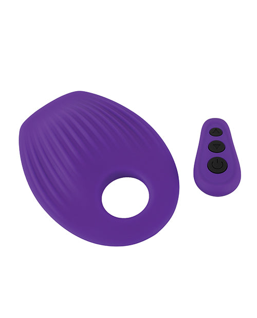 Couples Choice Grinding Cushion w/Cock Ring - Purple by Couples Choice