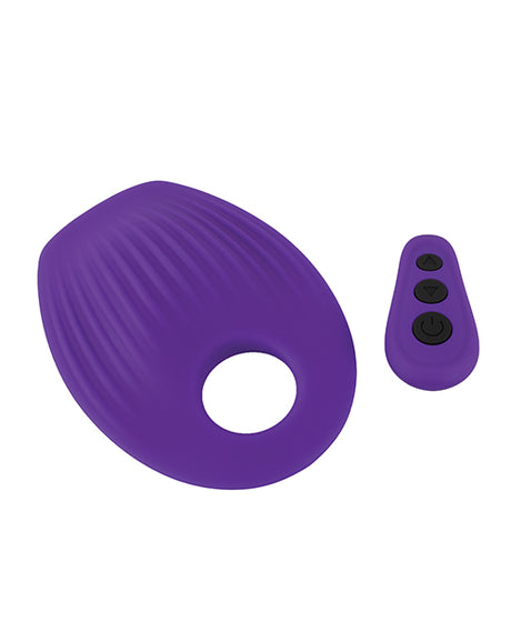 Couples Choice Grinding Cushion w/Cock Ring - Purple by Couples Choice
