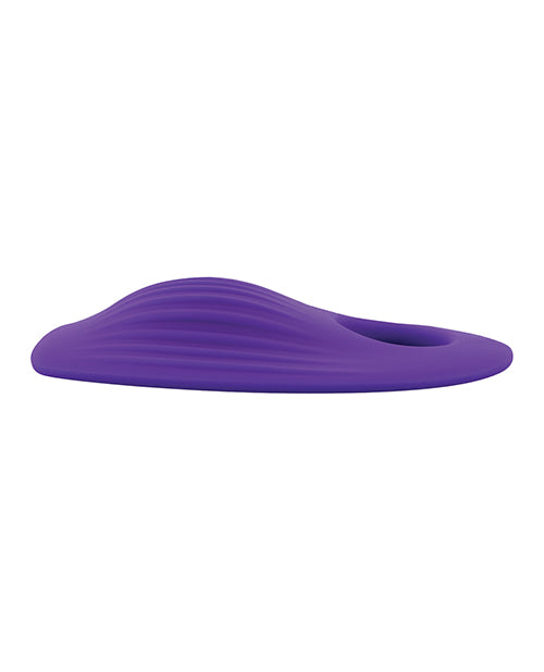 Couples Choice Grinding Cushion with Cock Ring — Purple