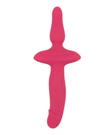 Couples Choice 2in1 Vaginal & Anal Vibrator - Pink by Couples Choice
