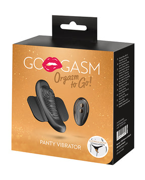 GoGasm Panty Vibrator - Black by GoGasm