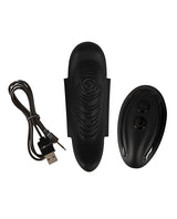 GoGasm Panty Vibrator — Black, Remote-Controlled