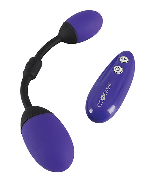 GoGasm Vibrating Pussy & Ass Balls - Purple by GoGasm