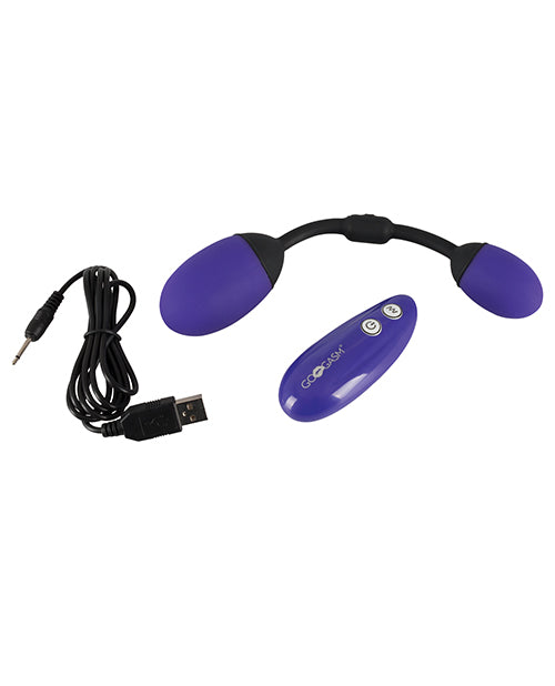 GoGasm Vibrating Pussy & Ass Balls - Purple by GoGasm