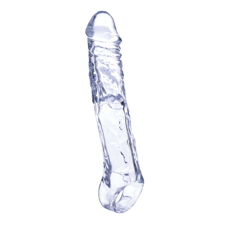 Nasstoys Magic Penis Extender & Ball Strap, Clear 7.5" - NW3227