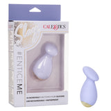 CalExotics Slay Entice Me Mini Wand Vibrator, 4-Inch Silicone Travel Massager - SE4407303