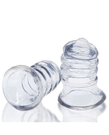 Hunky Junk Elong Nipsuckers — Clear flexTPR Nipple Suckers