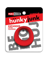 Hunky Junk Expander Scoop Cockring — Slim Fit Red Velvet