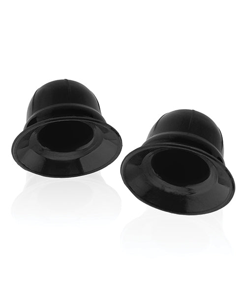 Hunky Junk Nano Nips Nipple Nubs — Black Silicone