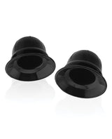 Hunky Junk Nano Nips Nipple Nubs — Black Silicone