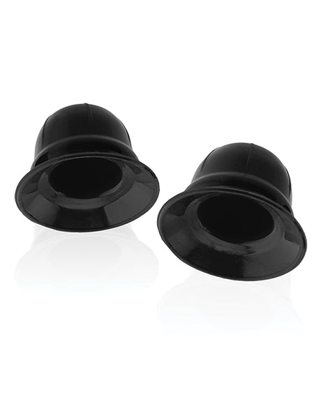 Hunky Junk Nano Nips Nipple Nubs — Black Silicone