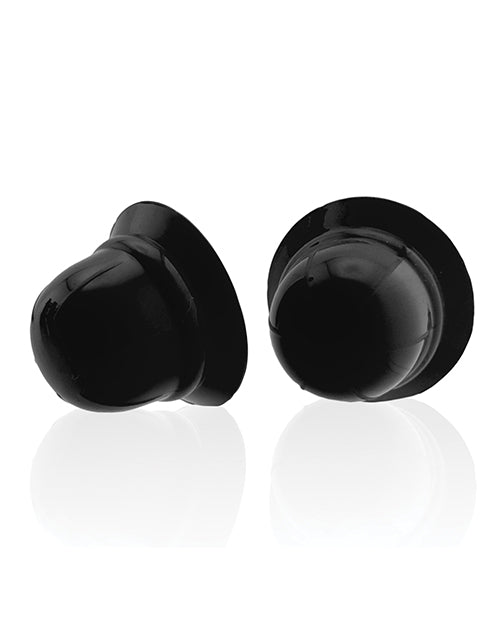 Hunky Junk Nano Nips Nipple Nubs — Black Silicone