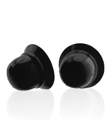 Hunky Junk Nano Nips Nipple Nubs — Black Silicone
