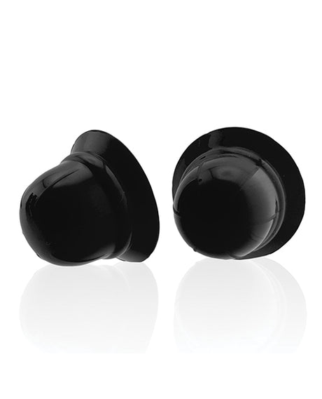 Hunky Junk Nano Nips Nipple Nubs — Black Silicone