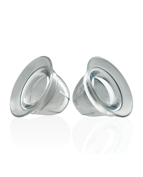Hunky Junk Nano Nips Nipple Nubs, Clear Liquid Platinum Silicone
