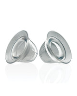 Hunky Junk Nano Nips Nipple Nubs, Clear Liquid Platinum Silicone