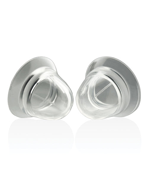 Hunky Junk Nano Nips Nipple Nubs, Clear Liquid Platinum Silicone