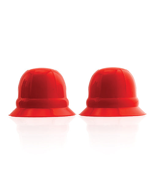 Hunky Junk Nano Nips Nipple Nubs - Red Silicone by Hunky Junk