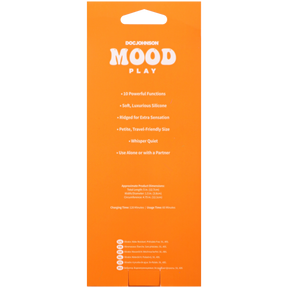 Doc Johnson Mood Play Mini Power Wand, Blue (5 in) - DJ1472-06-BX