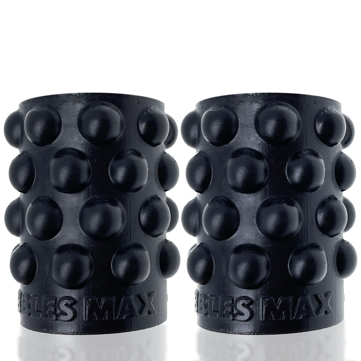 Oxballs Bubbles Max Nipsuckers — Black (Liquid Platinum Silicone) - OX-1923-BLKMAX