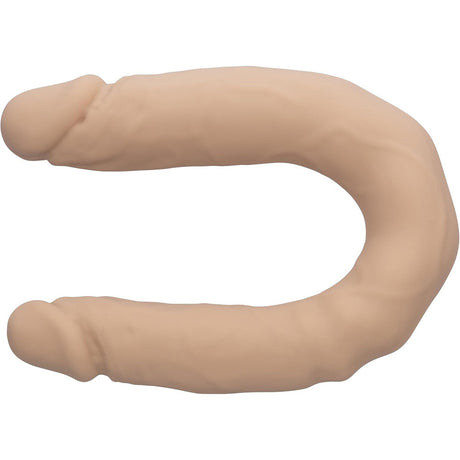 CalExotics Silicone Studs Bend and Hold Dual Dong — 16 Inch Ivory - SE0256103