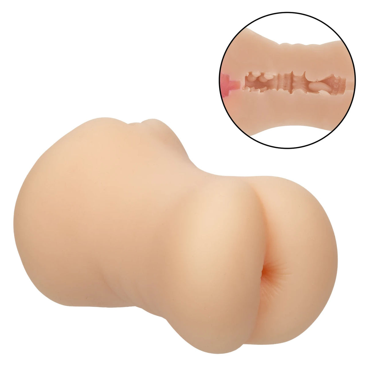 CalExotics Cheap Thrills Cherry Poppers Car Hop Masturbator, Ivory — 4.25 x 2.5 in - SE0882983