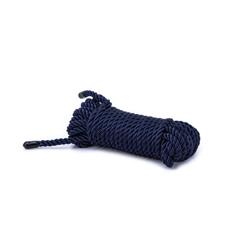 nsnovelties Bondage Couture Rope - Blue (PU Synthetic, Nickel-Free Hardware) - NSN-1307-37