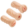 Cloud 9 Novelties Trio Stroker Kit — Flesh, 3-Piece - WTC410