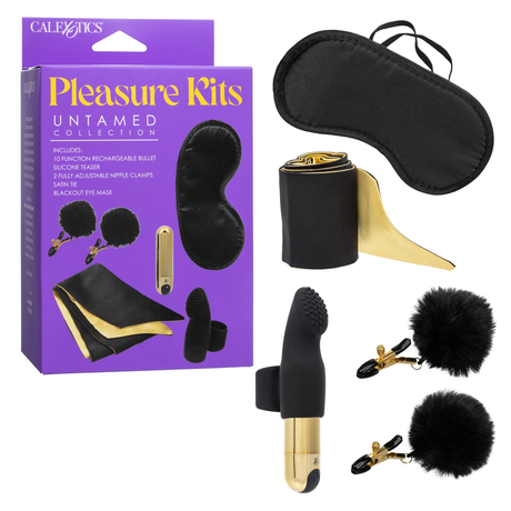 CalExotics Pleasure Kits Untamed Couples Bondage Kit, Multi - SE1986273