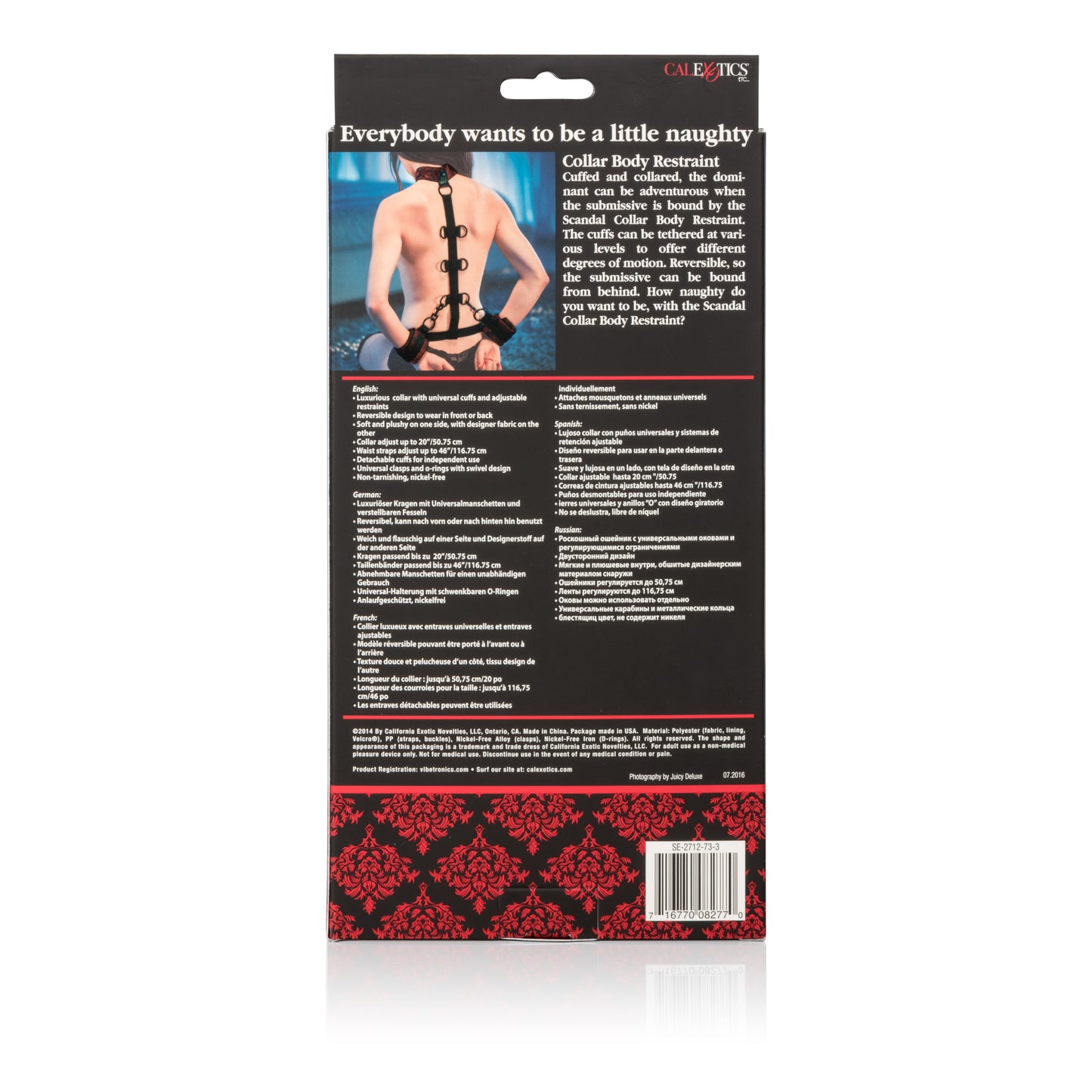 Scandal Collar Body Restraint by CalExotics