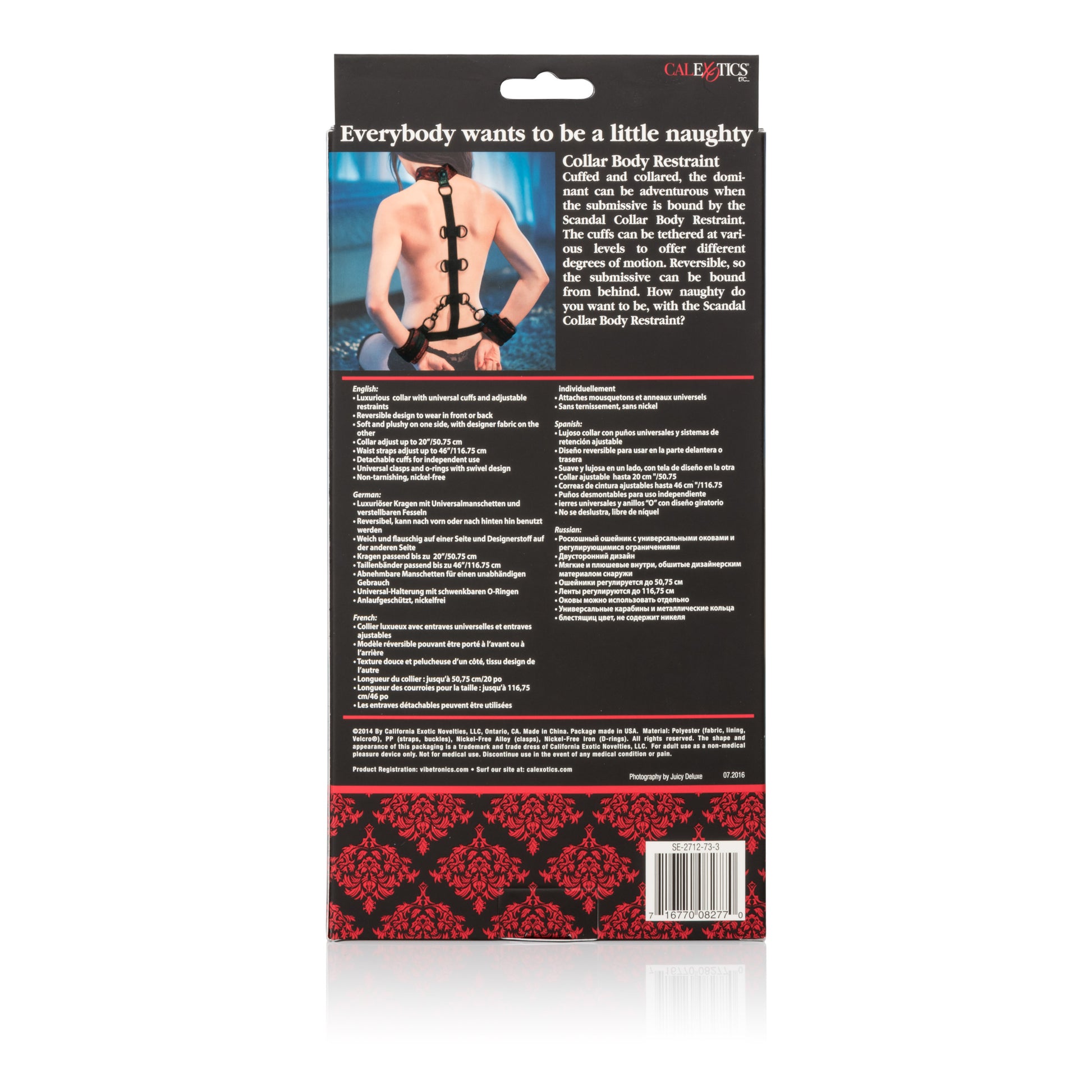 Scandal Collar Body Restraint by CalExotics