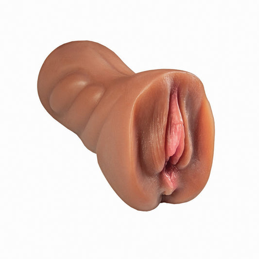 Nasstoys Always Horny My College Lover Evelyn — Dual-Entry Vibrating Masturbator, Brown - NW3318-2