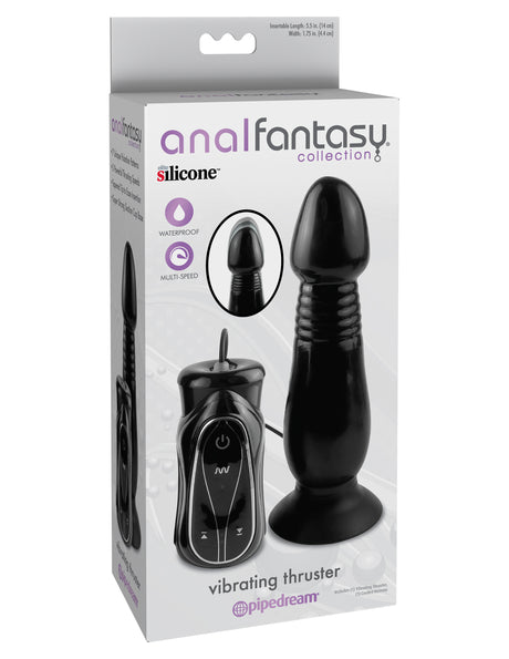 Anal Fantasy Collection Vibrating Thruster - Black by Pipedream