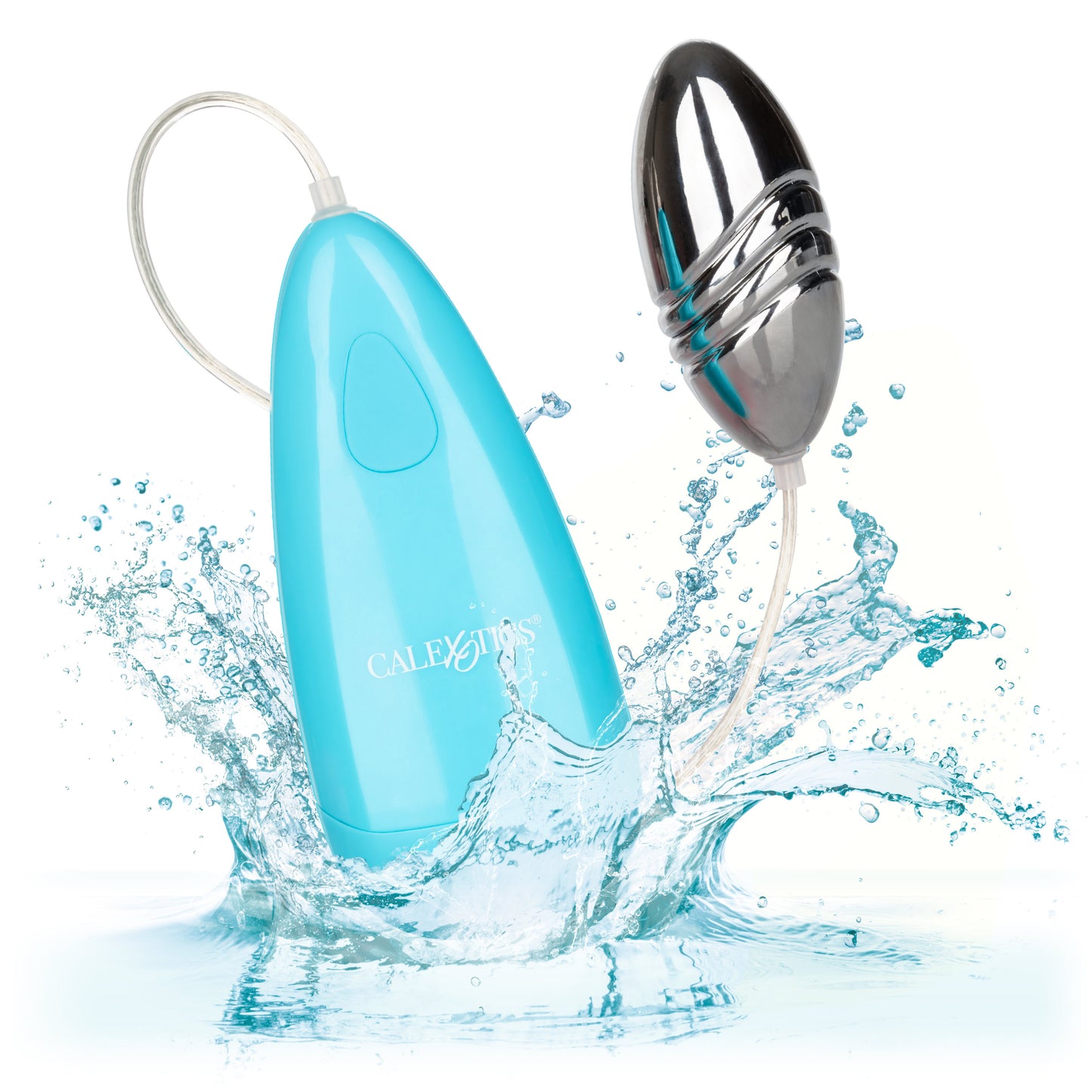 Waterproof Gyrating Bullet - Blue by CalExotics