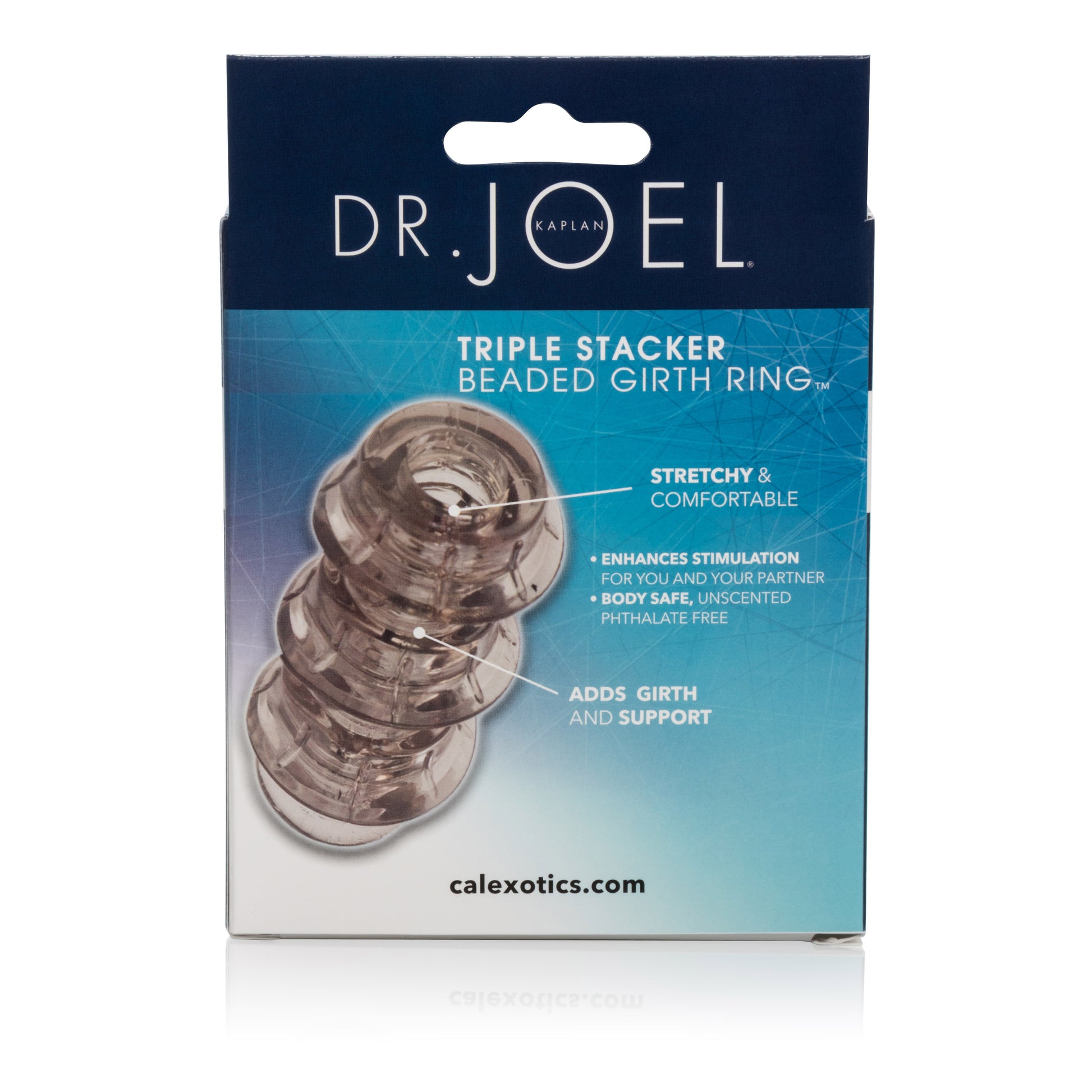 Dr. Joel Kaplan Beaded Girth Ring Triple Stacker by CalExotics