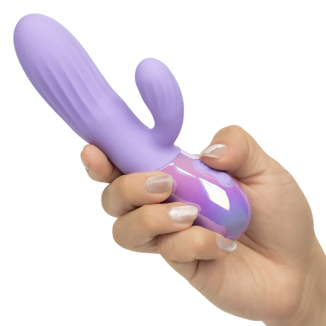 CalExotics Aura Rotating Ripple Vibrator — Purple - SE0648473