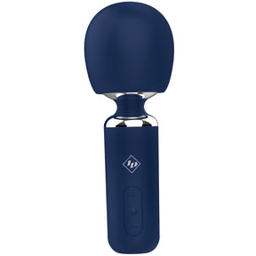 I.D. Lubricants Give Into Me Pleasure Wand with 1 fl oz Glide — Blue, 7.2 in - IDDWTY13C2