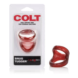 CalExotics Colt Snug Tugger Dual Enhancer Ring — Red - SE6845112