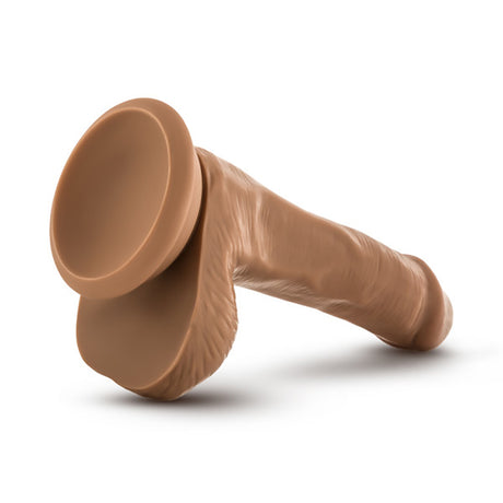 Blush Coverboy Captain Mike Realistic Dildo — Mocha, 6.5 in - BL-14607