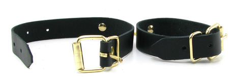 Spartacus Kink Kit — Leather Bondage Set with Blindfold & Slapper - SPK-001