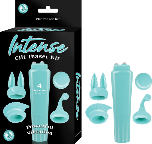 Nasstoys Intense Clit Teaser Kit — Aqua, Battery-Powered - NW2897-1