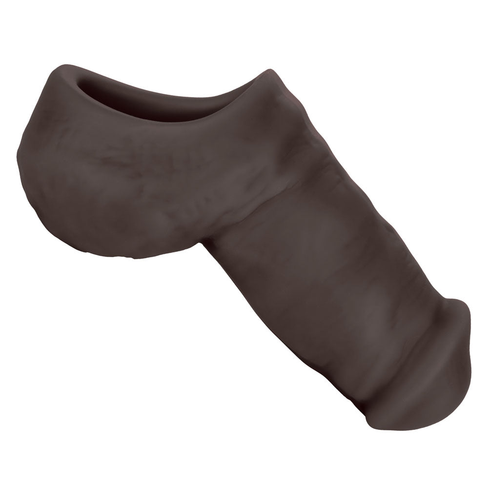 Packer Gear 4 Inch Ultra-Soft Silicone Stp Packer - Black by CalExotics