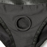 Sportsheets EmEx Active Crotchless Harness — Black, Medium - SS661-03