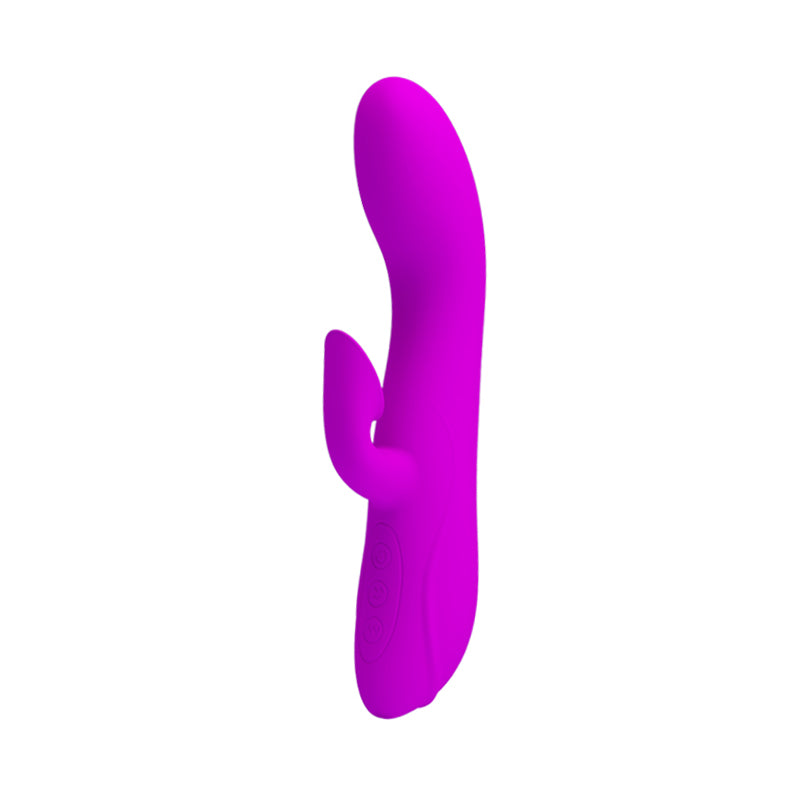 Pretty Love Flirt Suction Rabbit Vibrator — Silicone, 19 cm - BI-014395