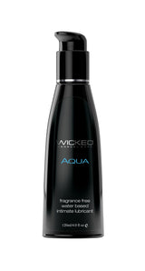 Wicked Sensual Care Aqua Water-Based Lubricant, 4 fl oz - WS-90104