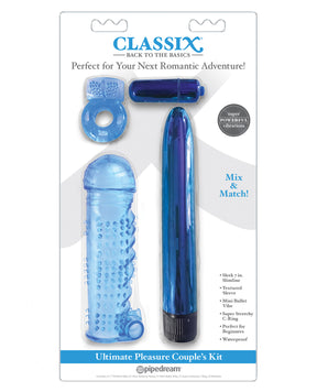 Classix Ultimate Pleasure Couples Kit - Blue by Classix