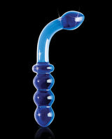 Icicles No. 31 Hand-Blown Glass G-Spot Massager - Blue