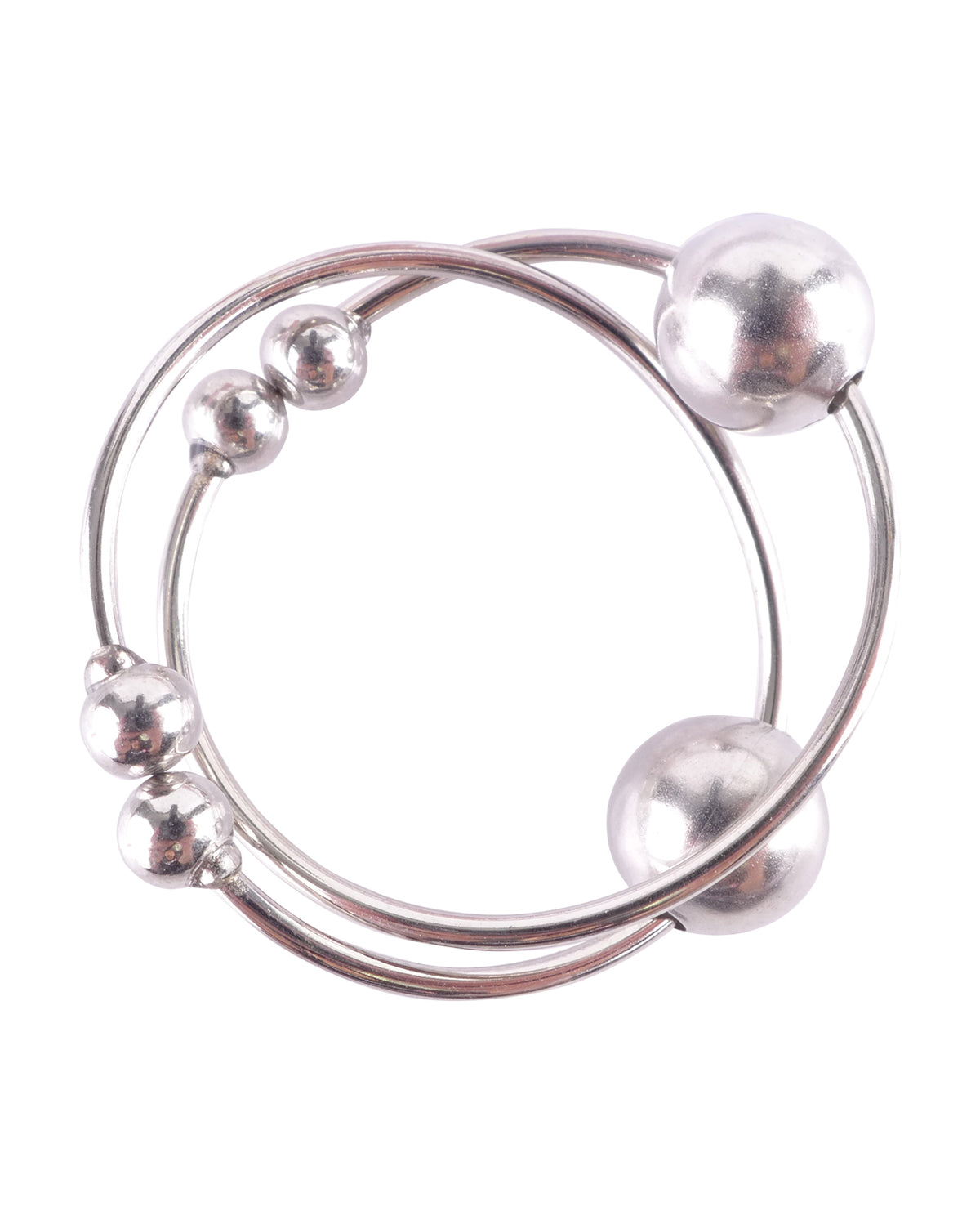 Fetish Fantasy Series Nipple Bull Rings - Silver (Non-Piercing)